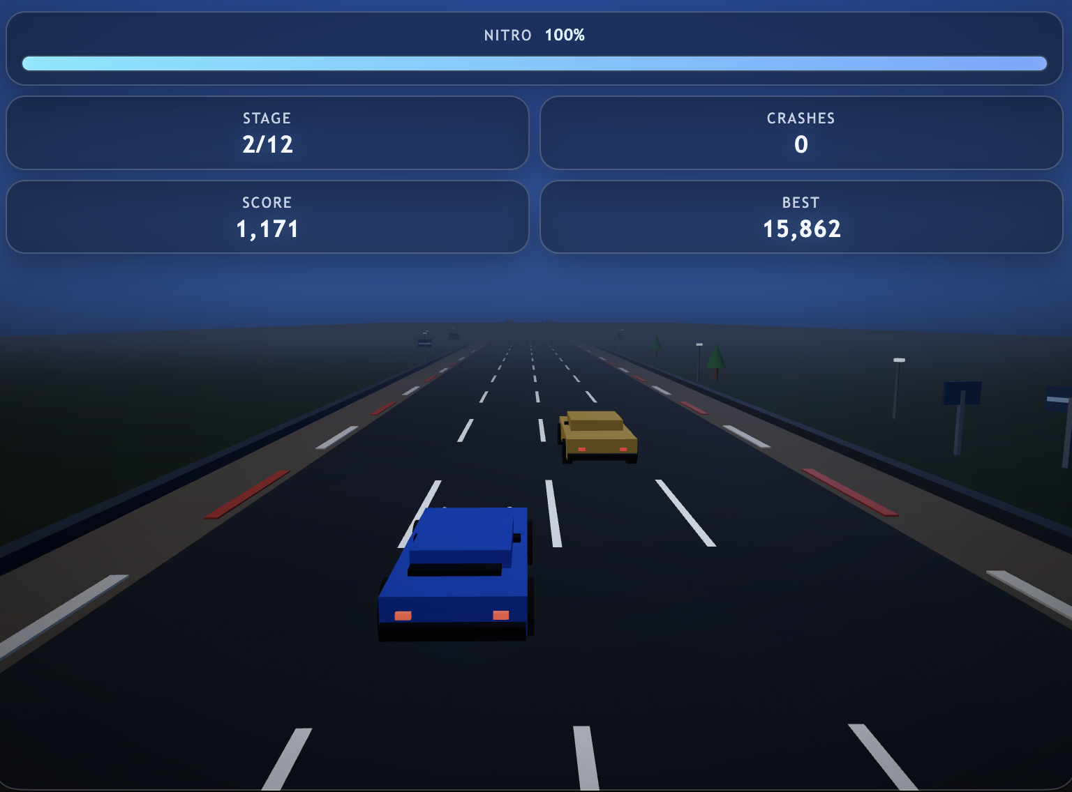Hyperlane Blitz Interface